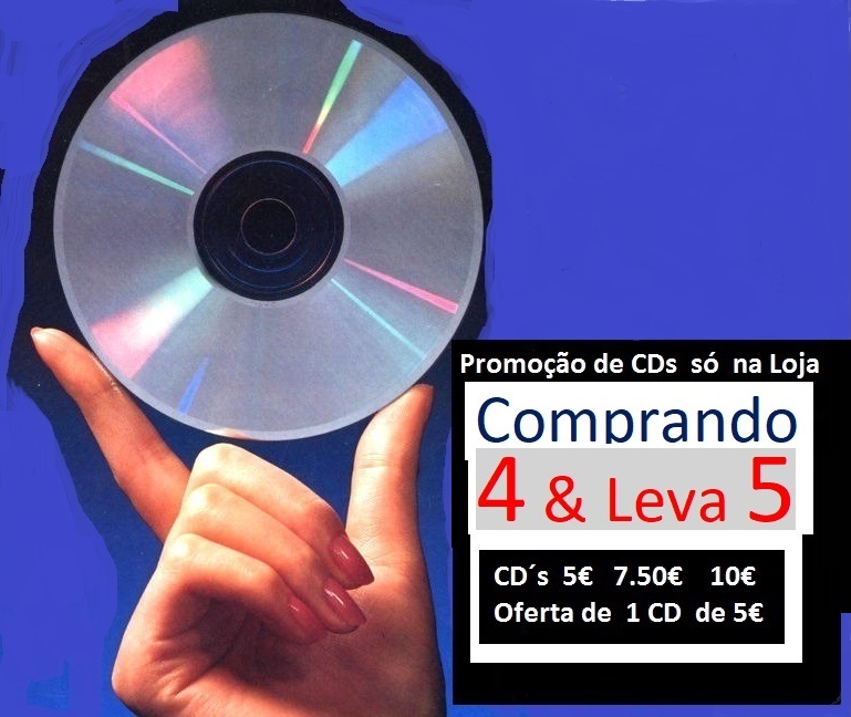 compra 4 e leva 5 cds 